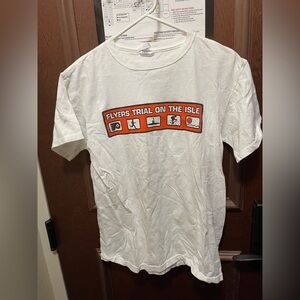 Philadelphia Flyers Patriotic Tee Sz M Anvil